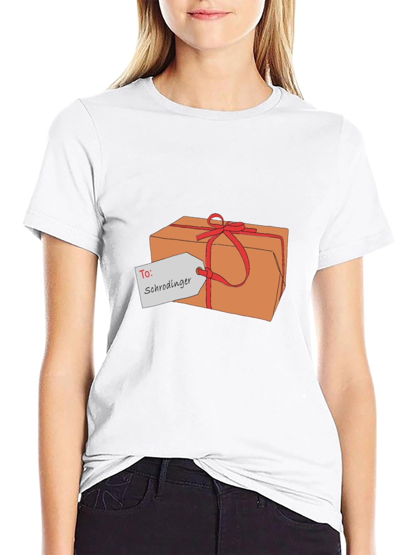 Schrödingers Cat Gift Box T-Shirt