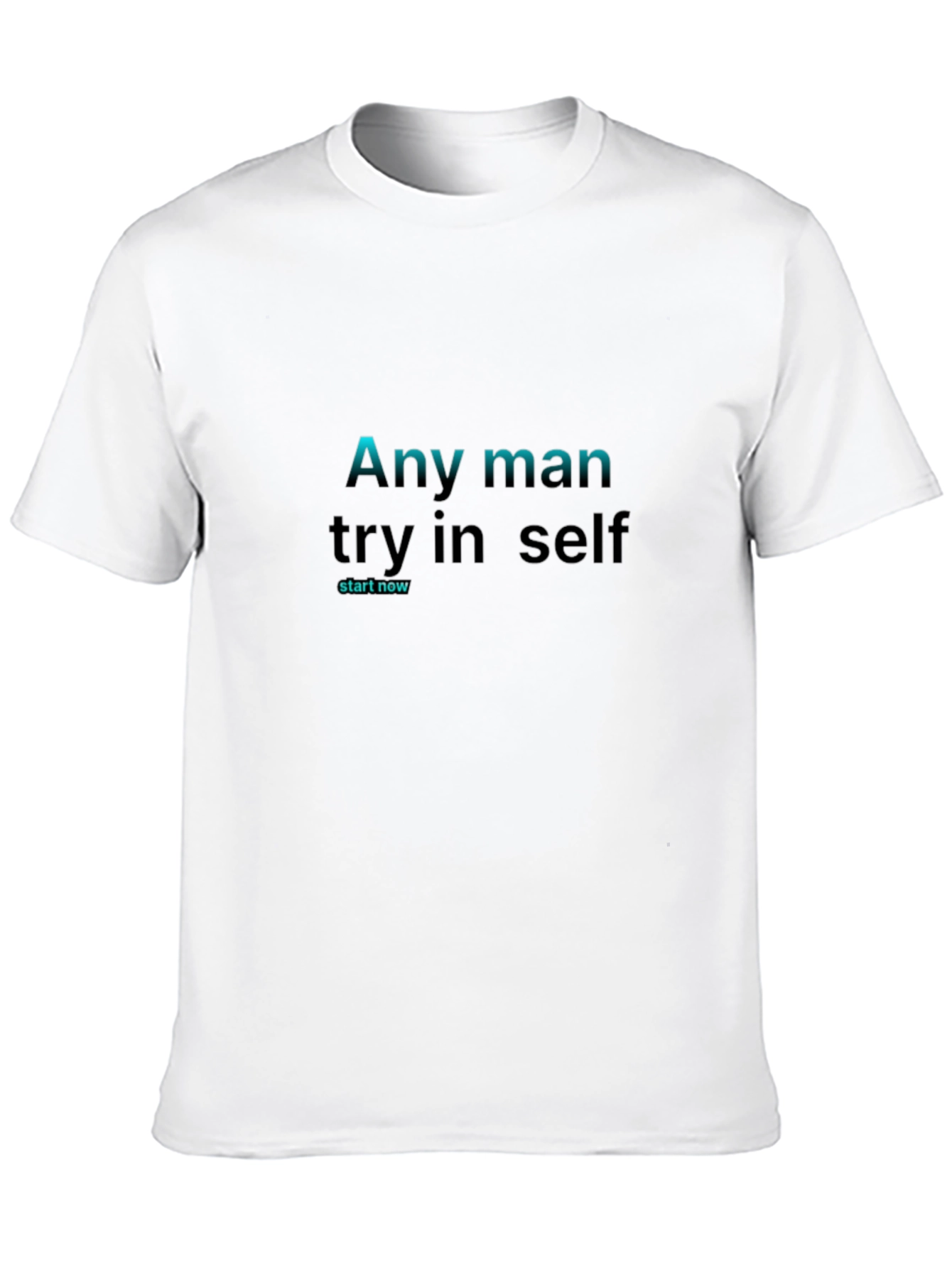 Motivational Black T-Shirt