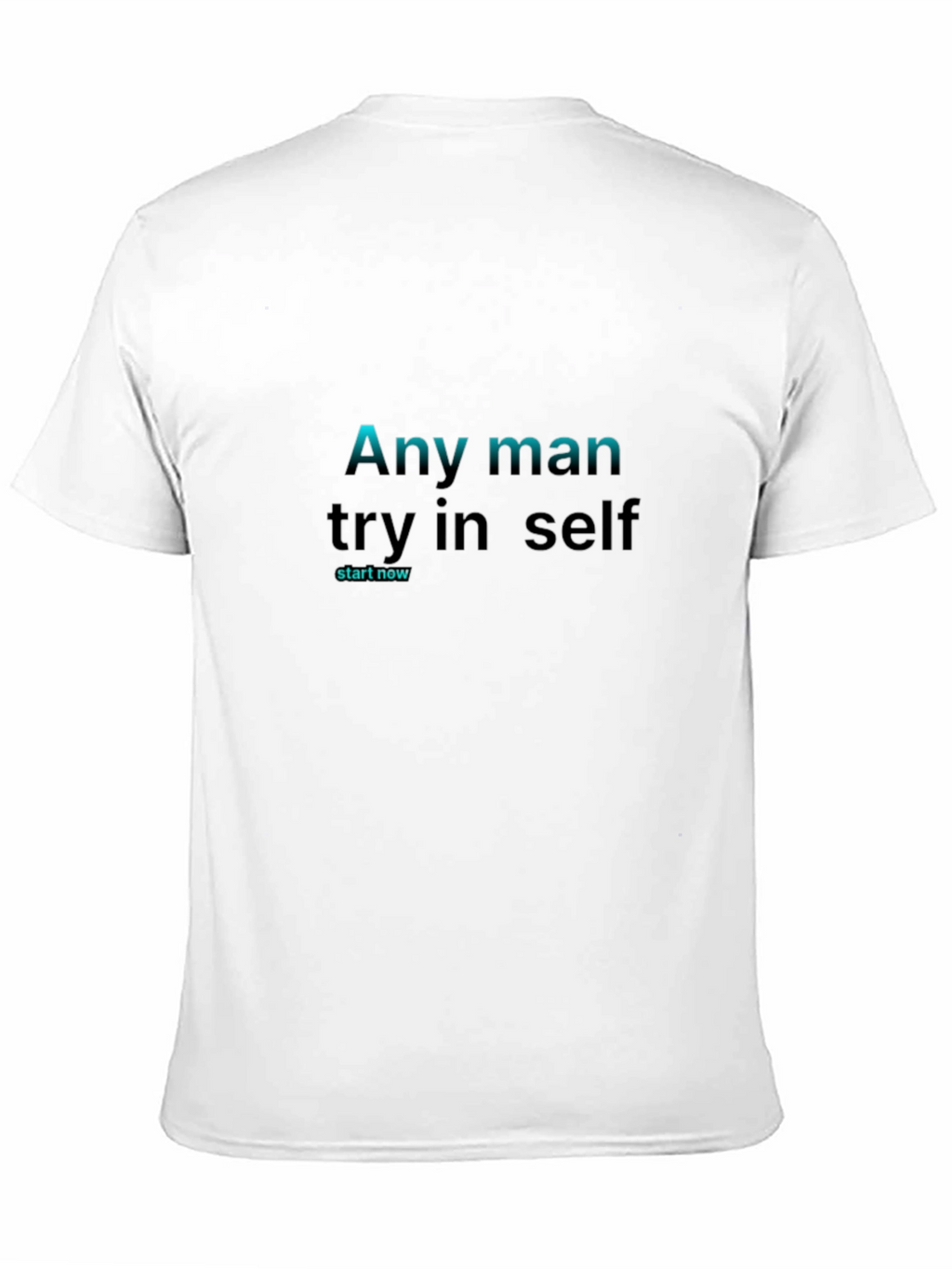 Motivational Black T-Shirt