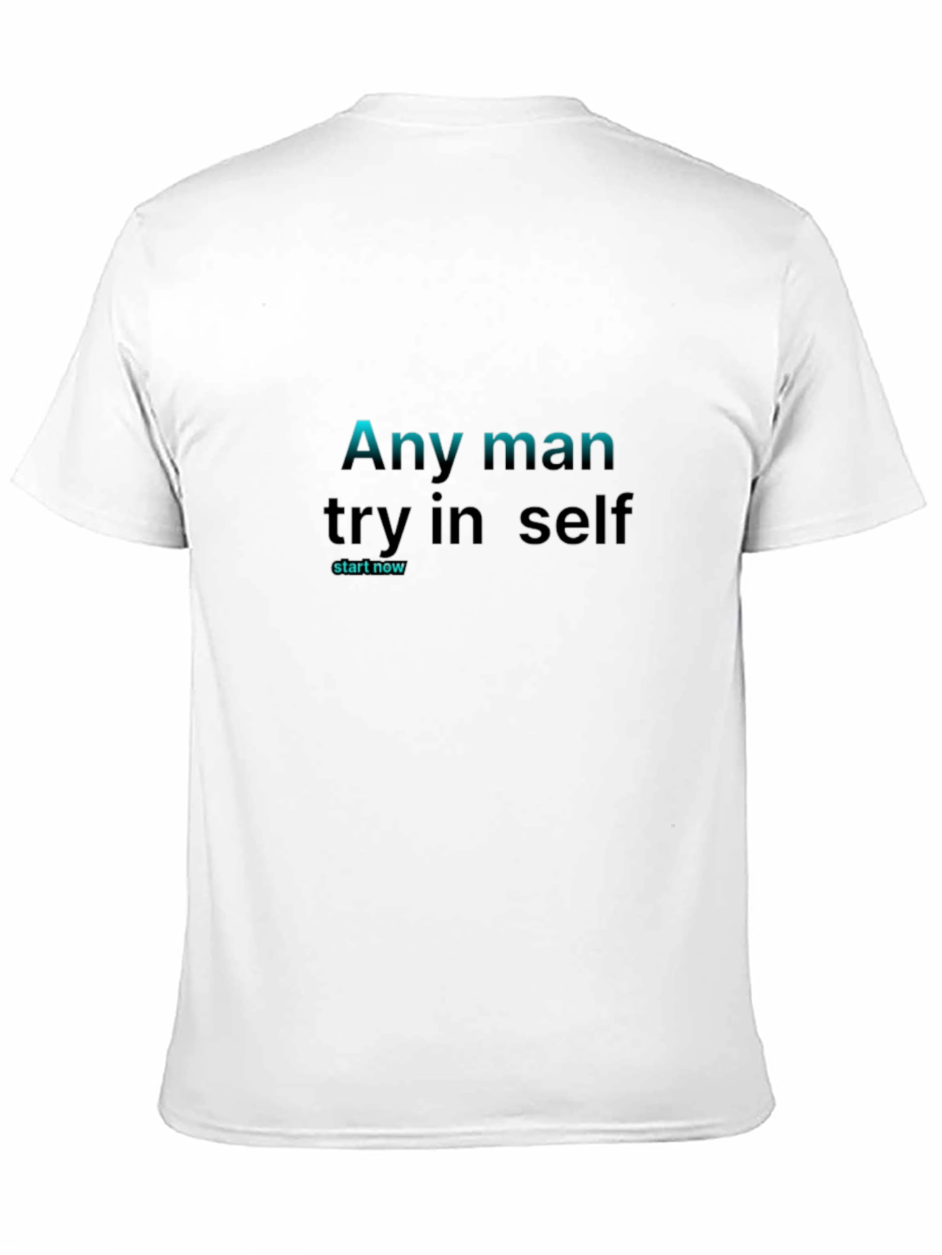 Motivational Black T-Shirt