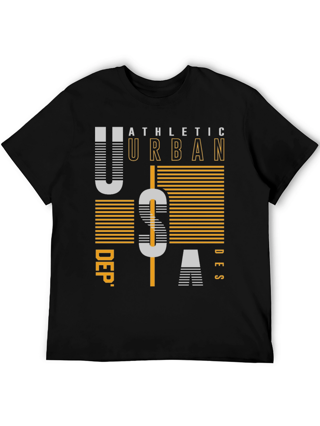 Athletic Urban USA Graphic Print Tee