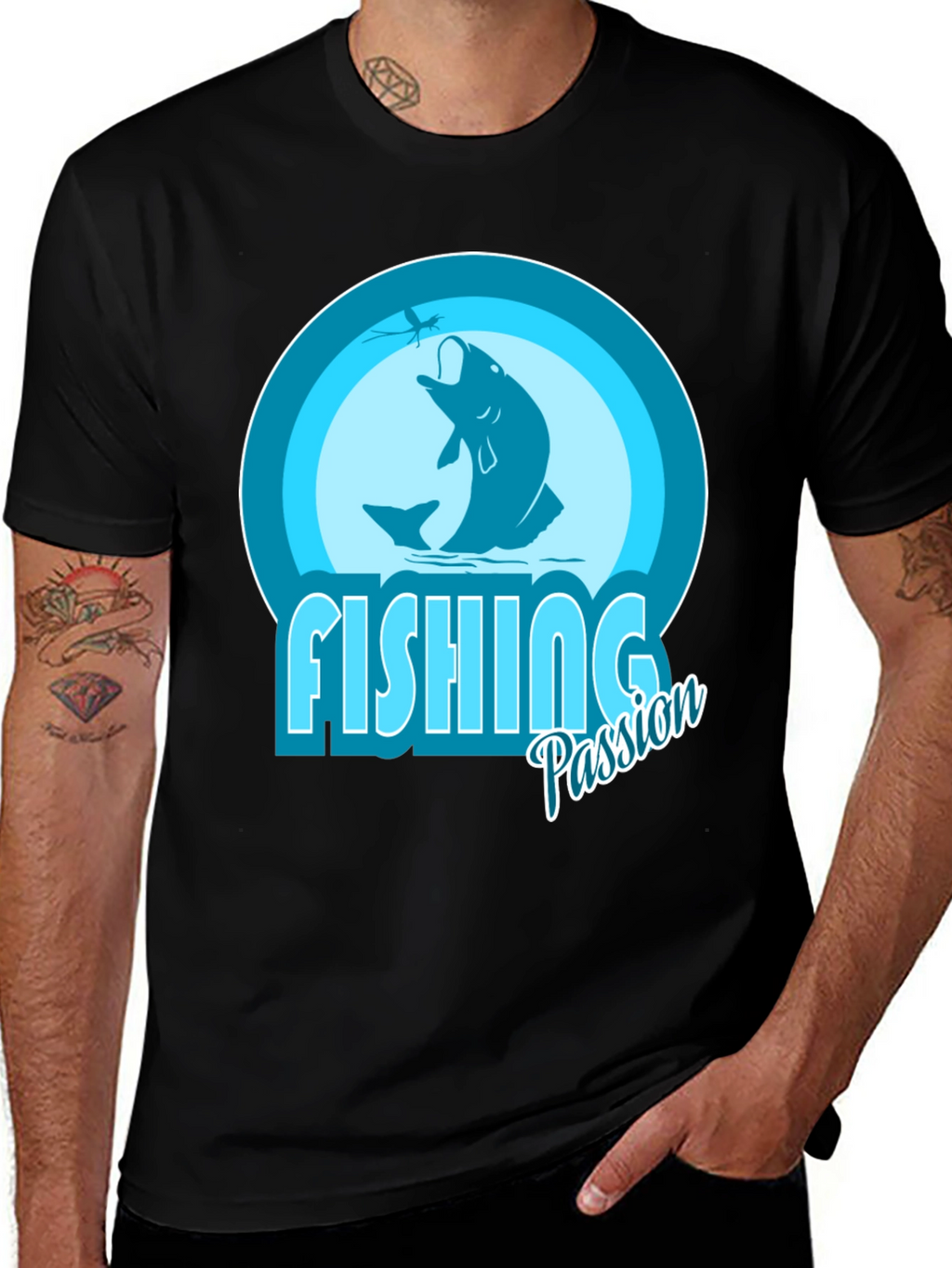 Fishing Passion T-Shirt - Anglers Tee