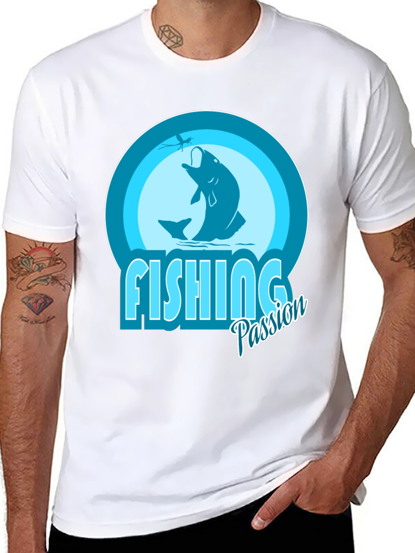 Fishing Passion T-Shirt - Anglers Tee