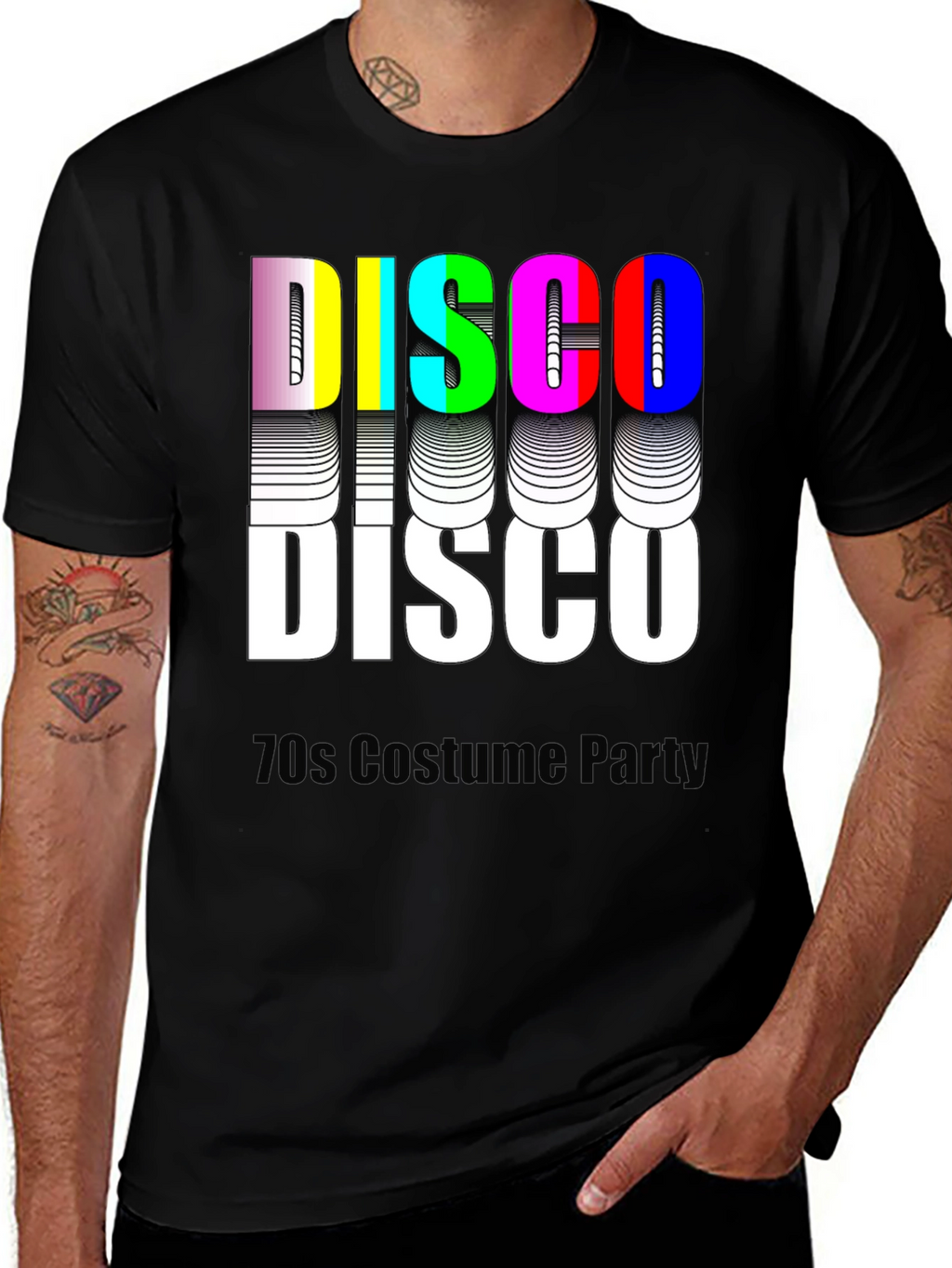 Disco 70s Costume Party T-Shirt