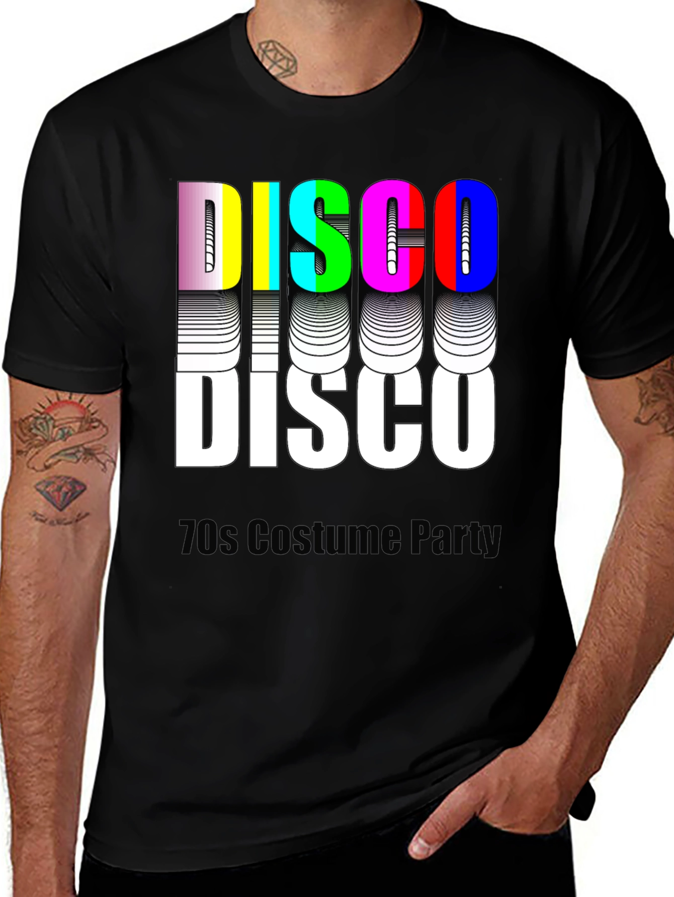 Disco 70s Costume Party T-Shirt