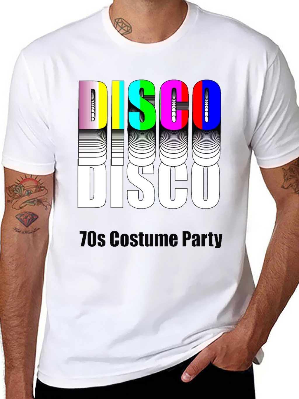 Disco 70s Costume Party T-Shirt