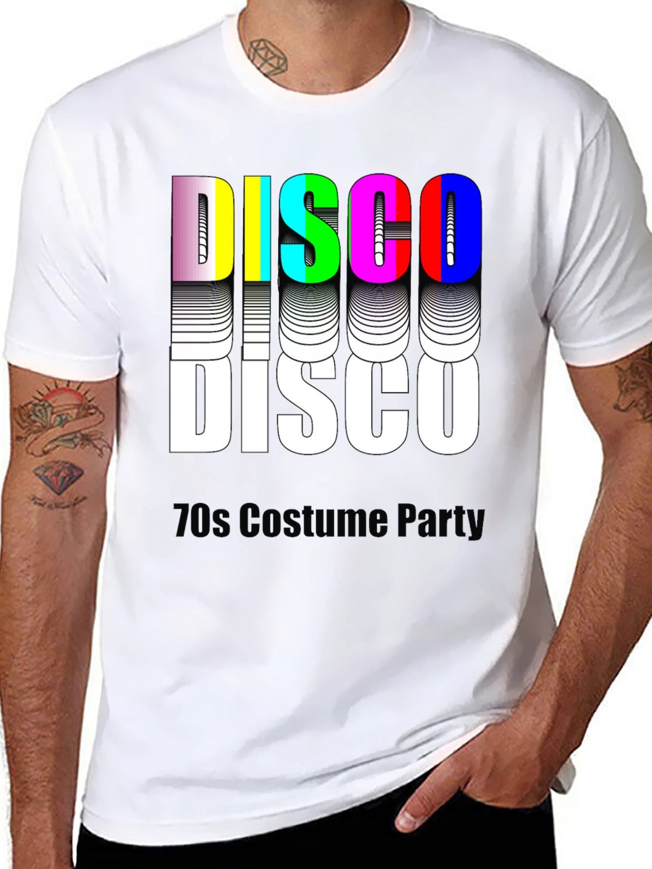 Disco 70s Costume Party T-Shirt