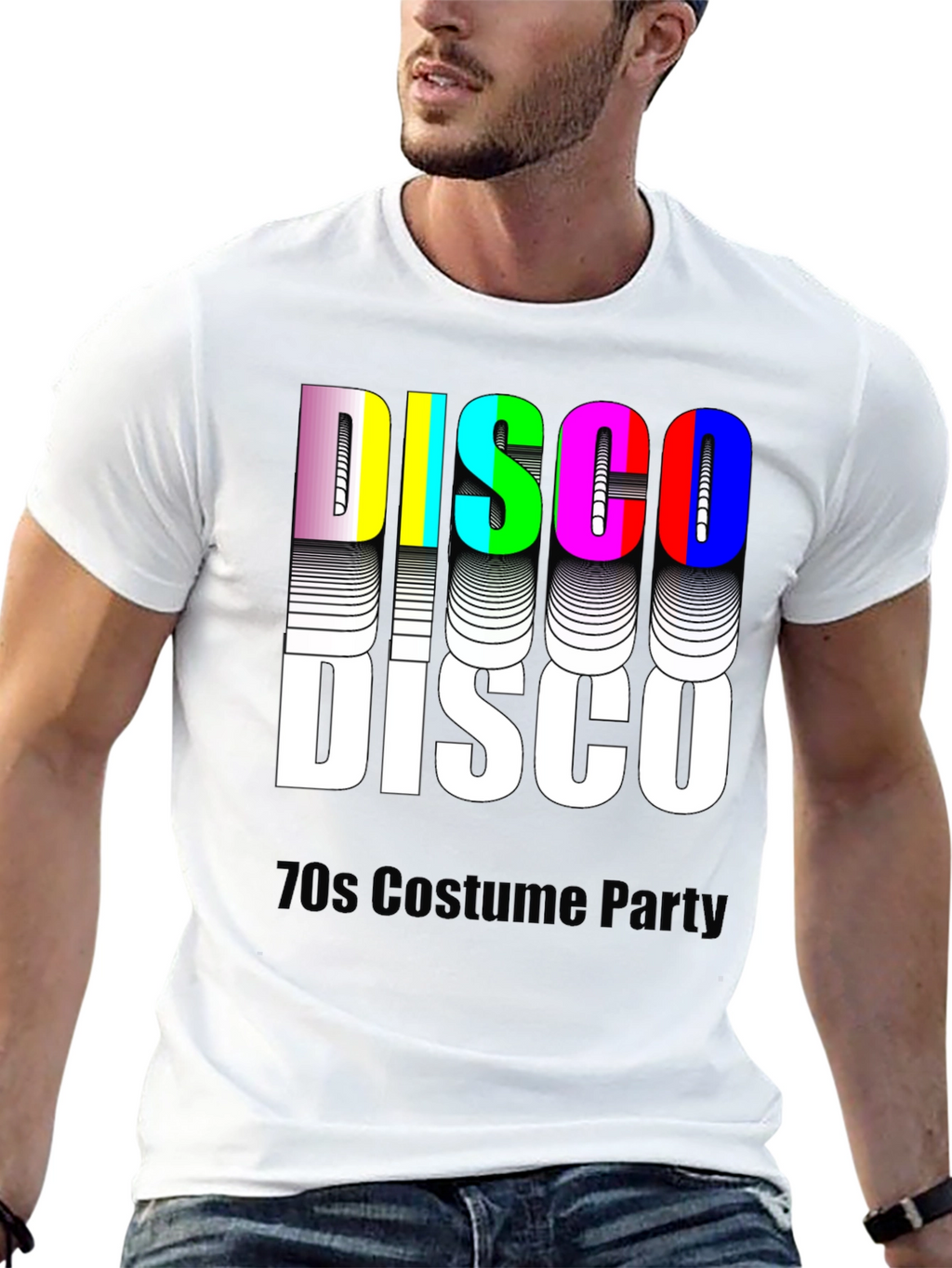 Disco 70s Costume Party T-Shirt