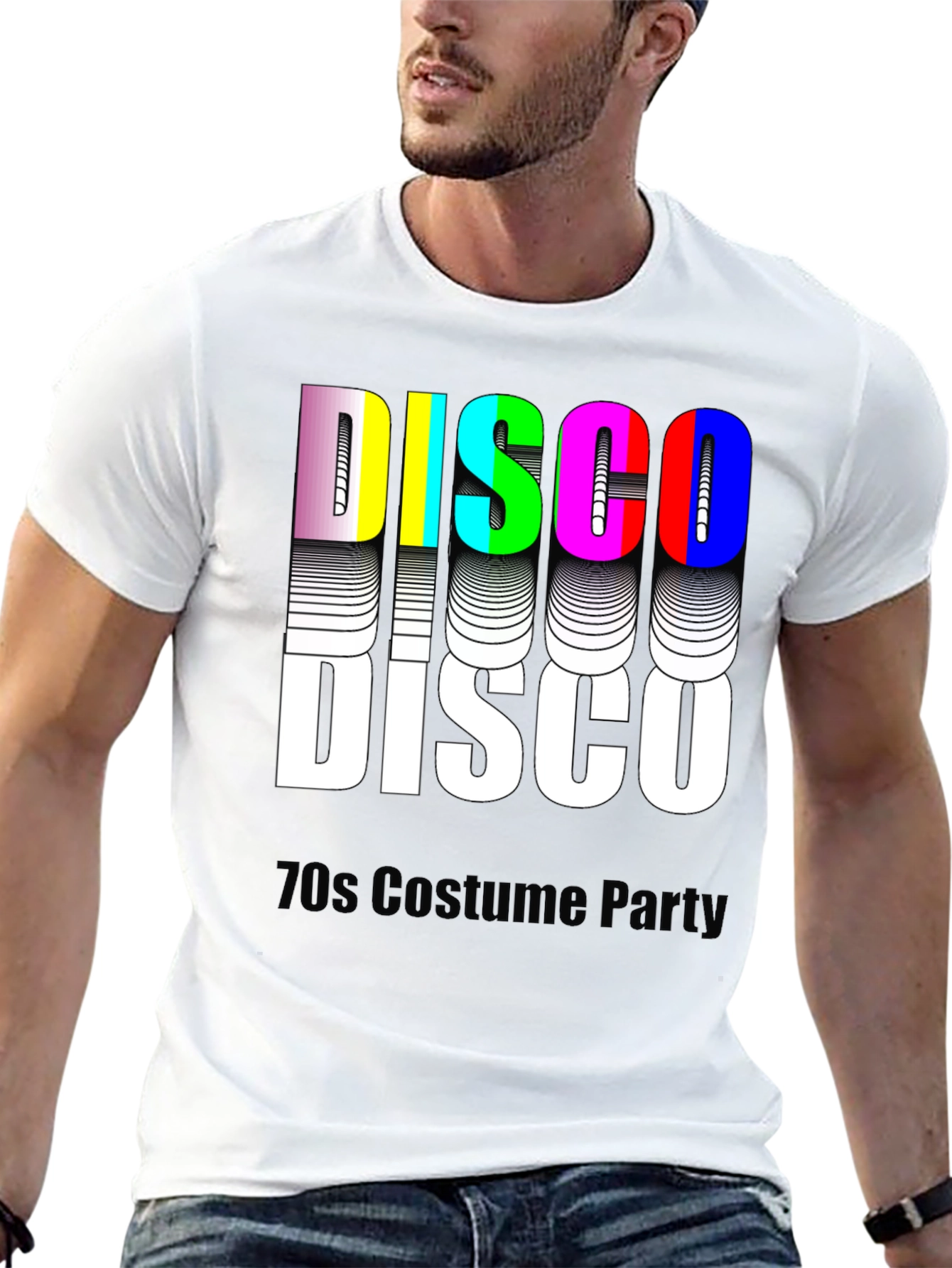 Disco 70s Costume Party T-Shirt