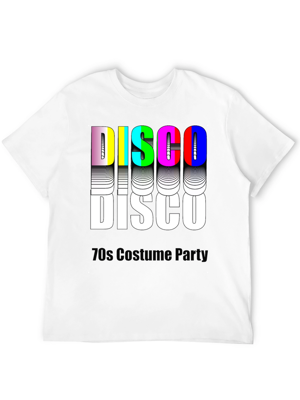 Disco 70s Costume Party T-Shirt