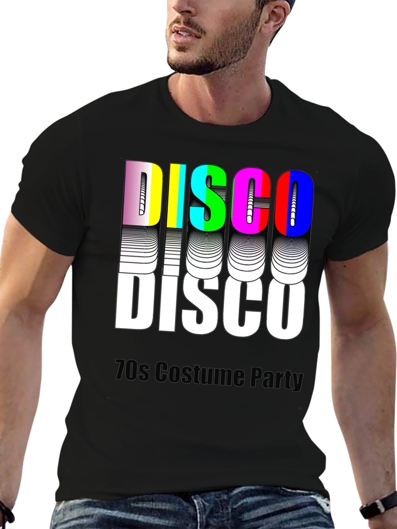 Disco 70s Costume Party T-Shirt