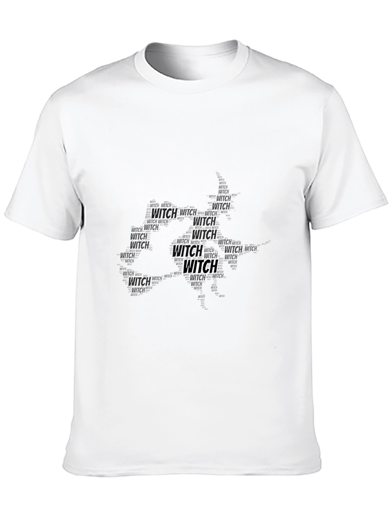Witch Graphic Black T-Shirt