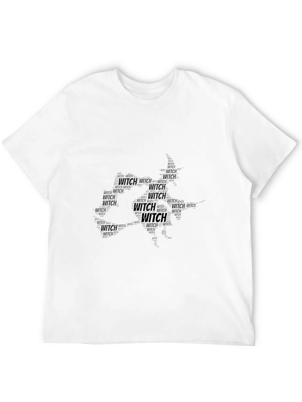 Witch Graphic Black T-Shirt