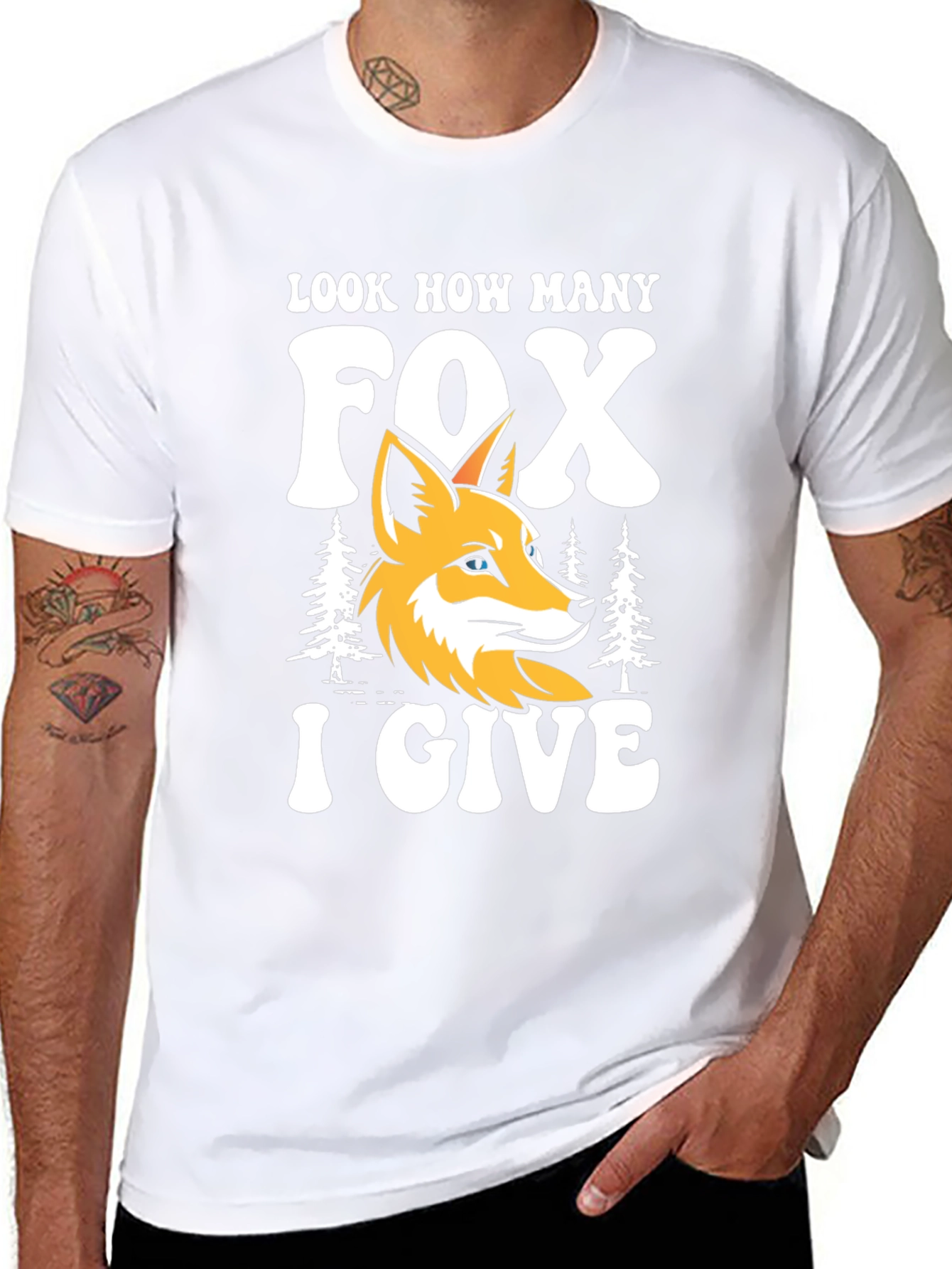 Look How Many Fox I Give T-Shirt