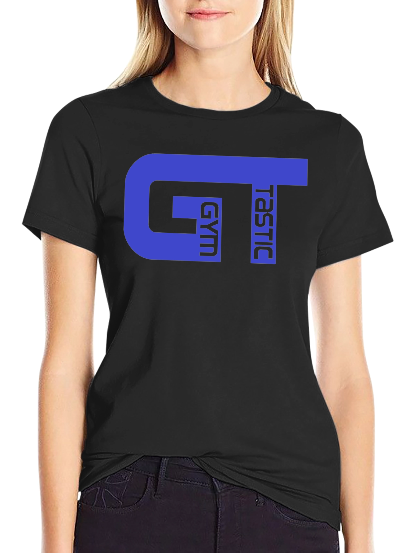 Gym Tastic Black T-Shirt