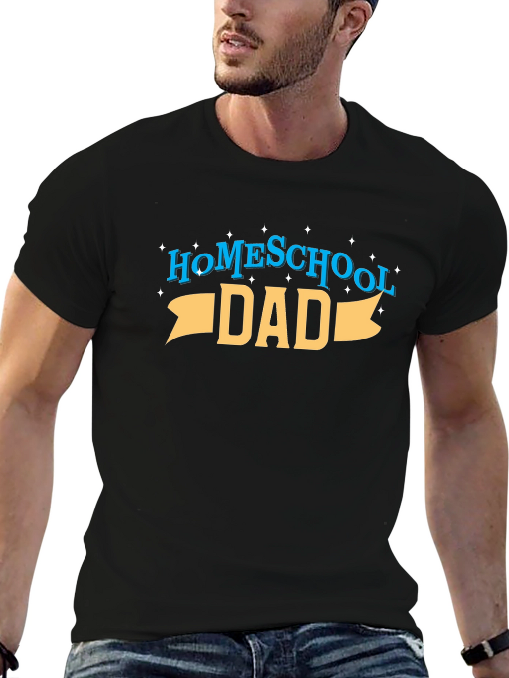 Homeschool Dad Graphic Tee