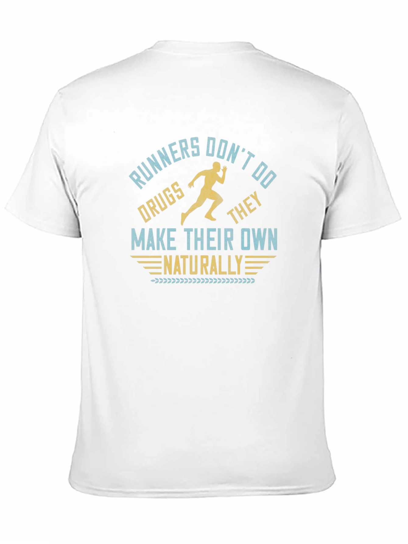 Runners Dont Do Drugs Tee