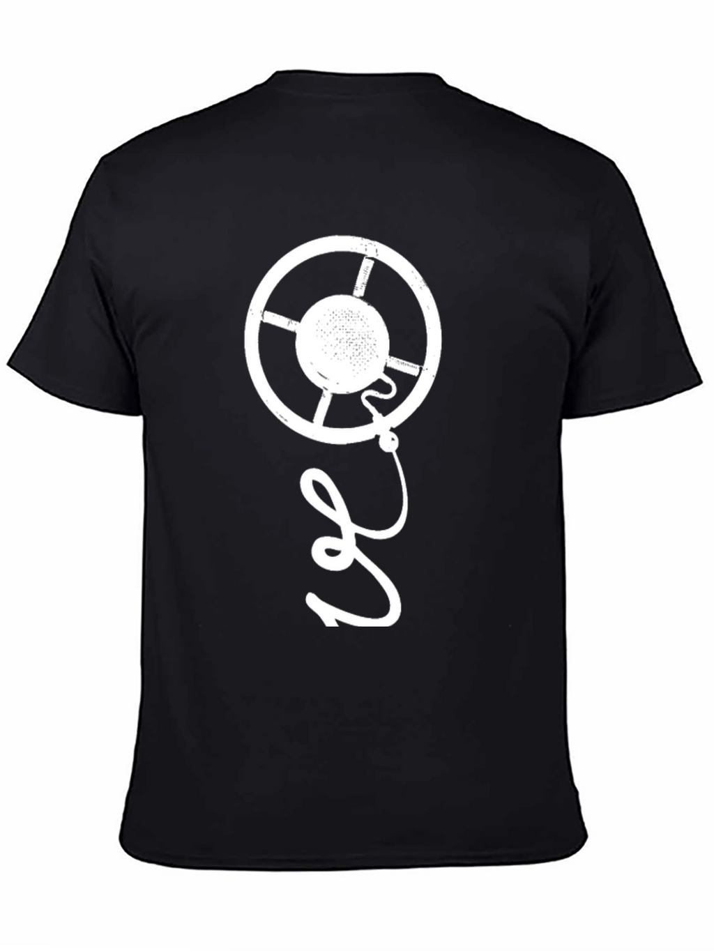 Retro Reel-to-Reel Tape Recorder Graphic T-Shirt