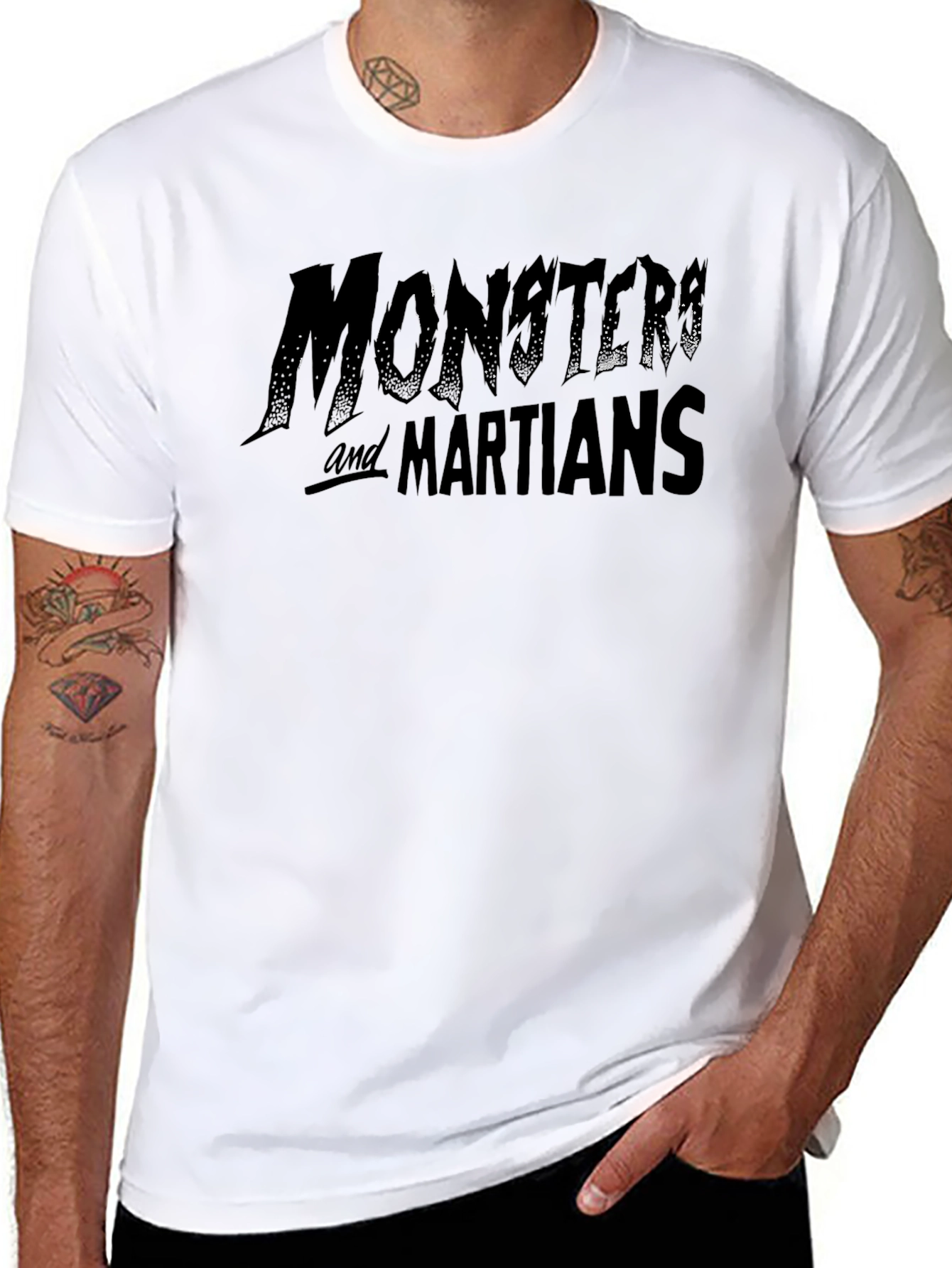 Monster and Martians Graphic T-Shirt