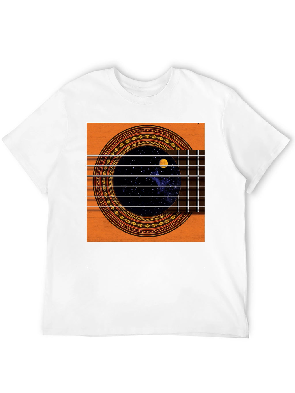 Guitar Space T-Shirt - Black