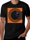 Guitar Space T-Shirt - Black