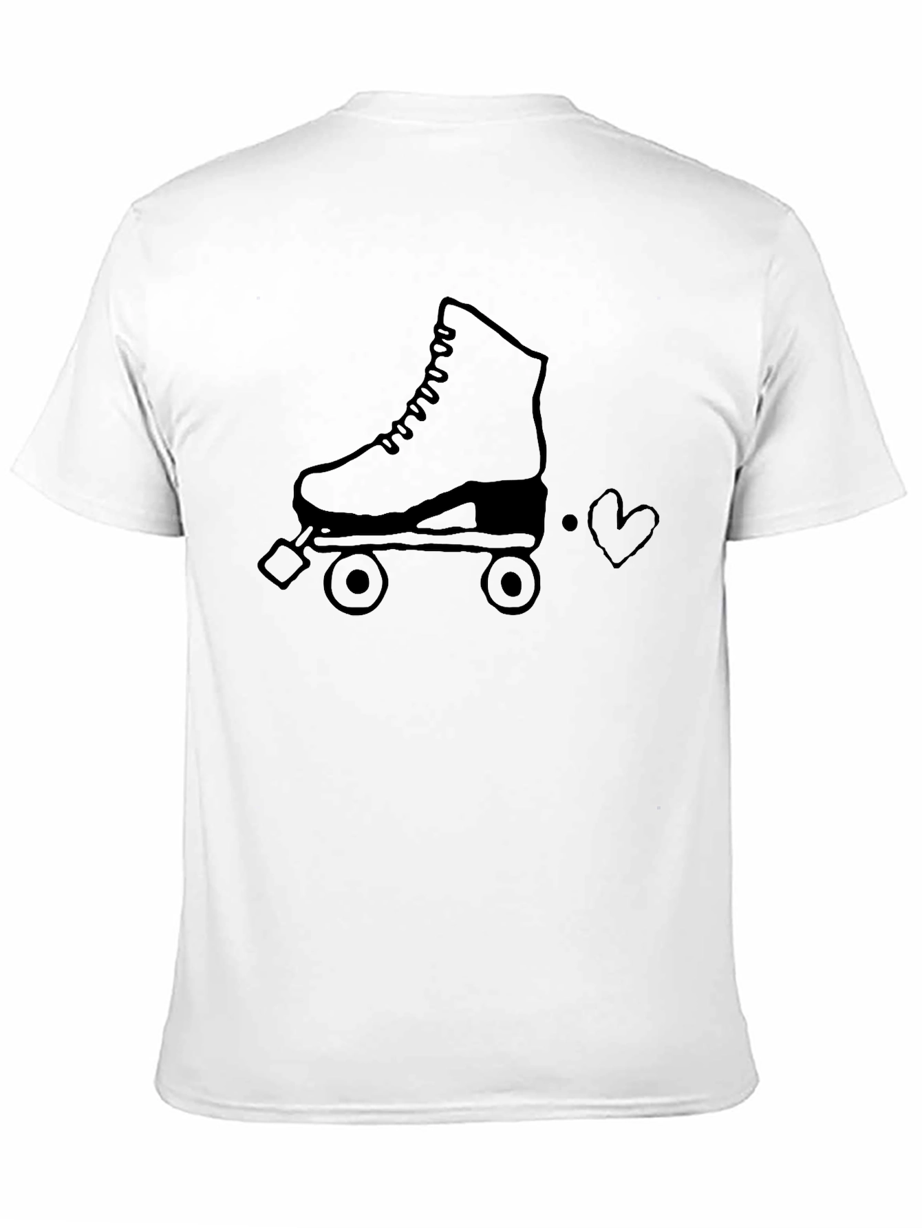 Retro Roller Skate Graphic T-Shirt