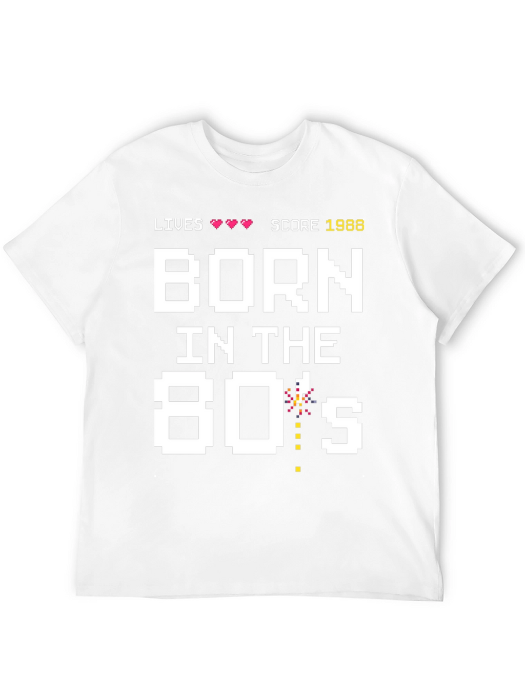 Born in the 80s T-Shirt Retro Gamer Style
