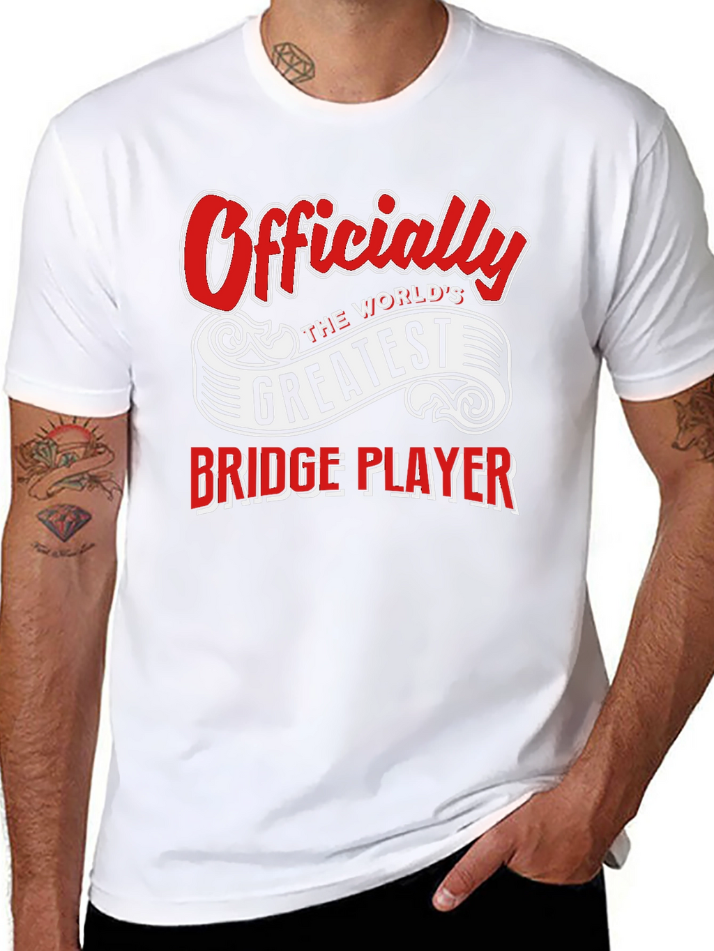 Worlds Greatest Bridge Player T-Shirt