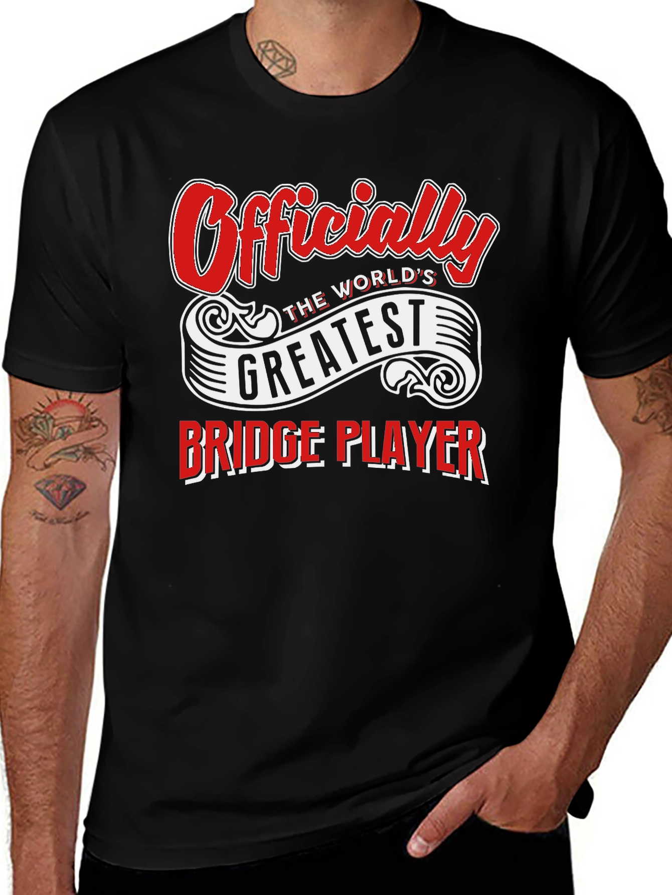 Worlds Greatest Bridge Player T-Shirt