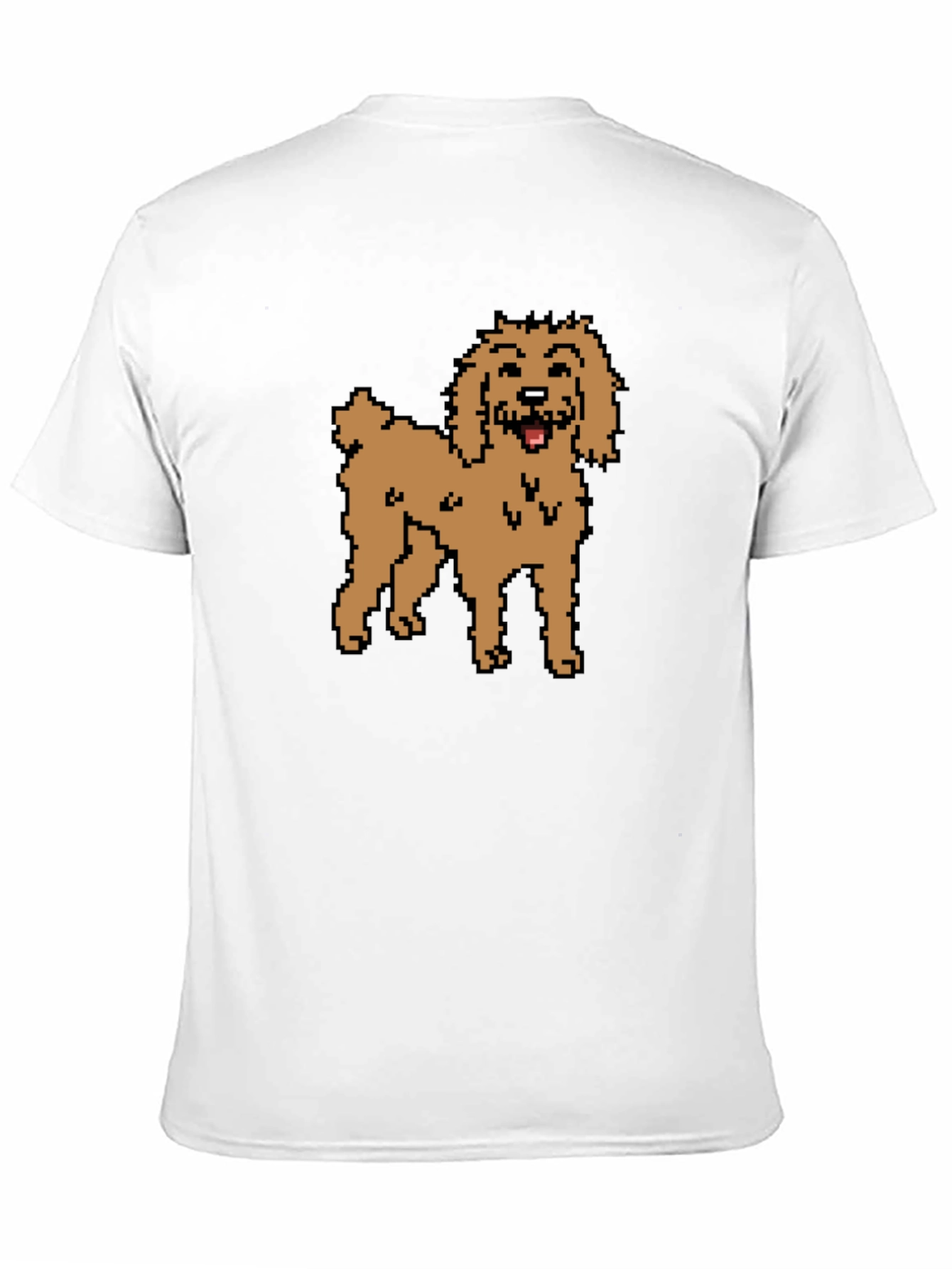 Pixel Dog T-Shirt - Cute Retro Style