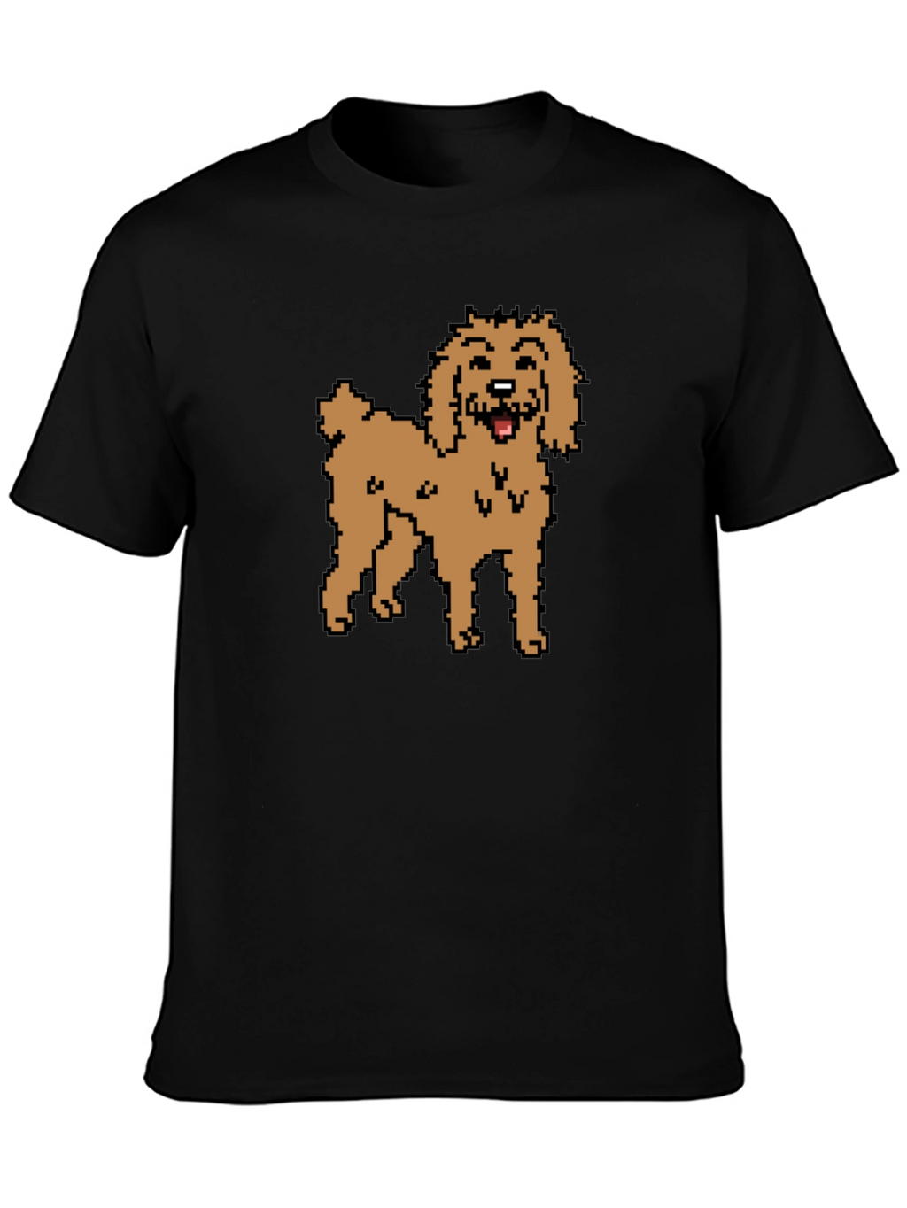 Pixel Dog T-Shirt - Cute Retro Style