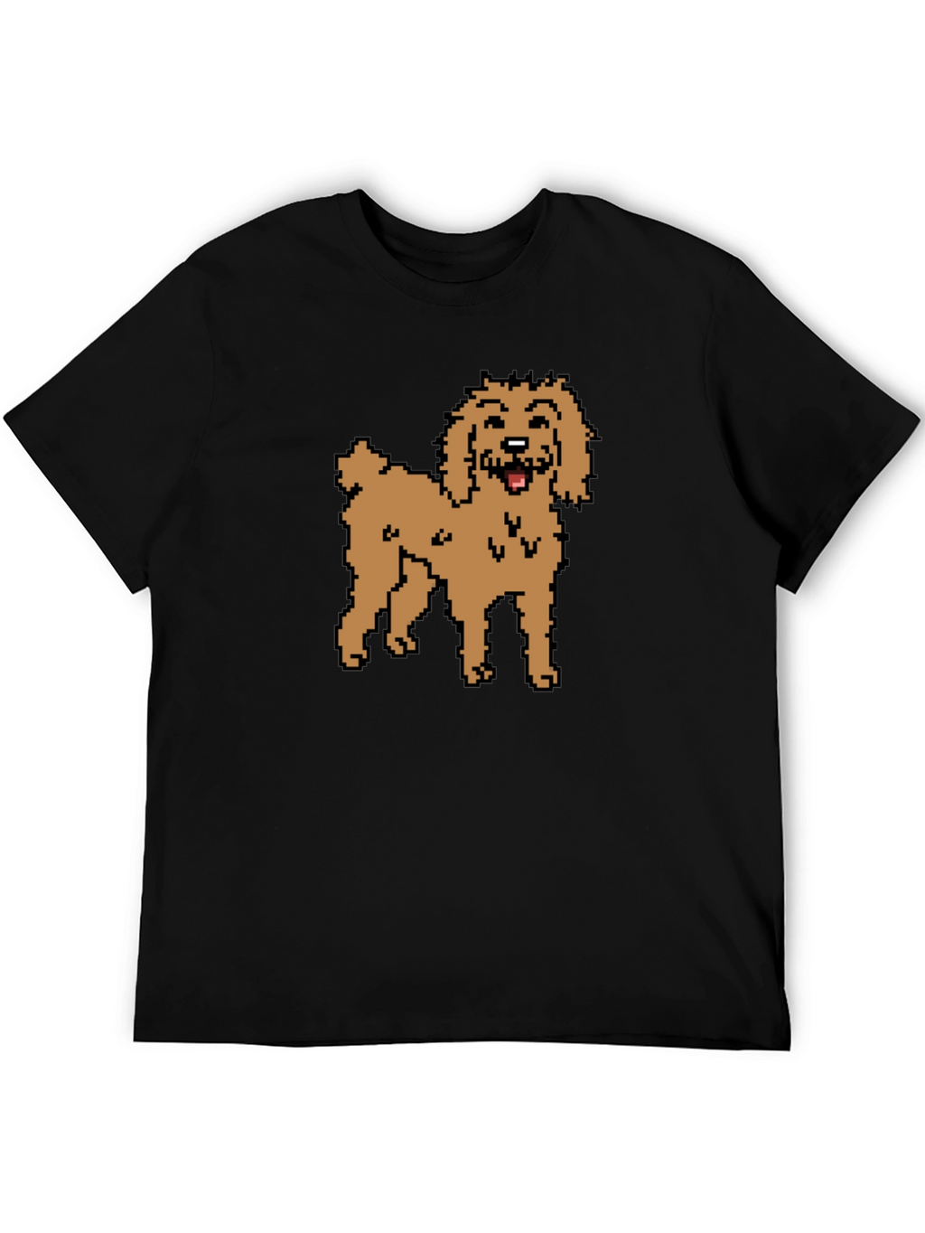 Pixel Dog T-Shirt - Cute Retro Style