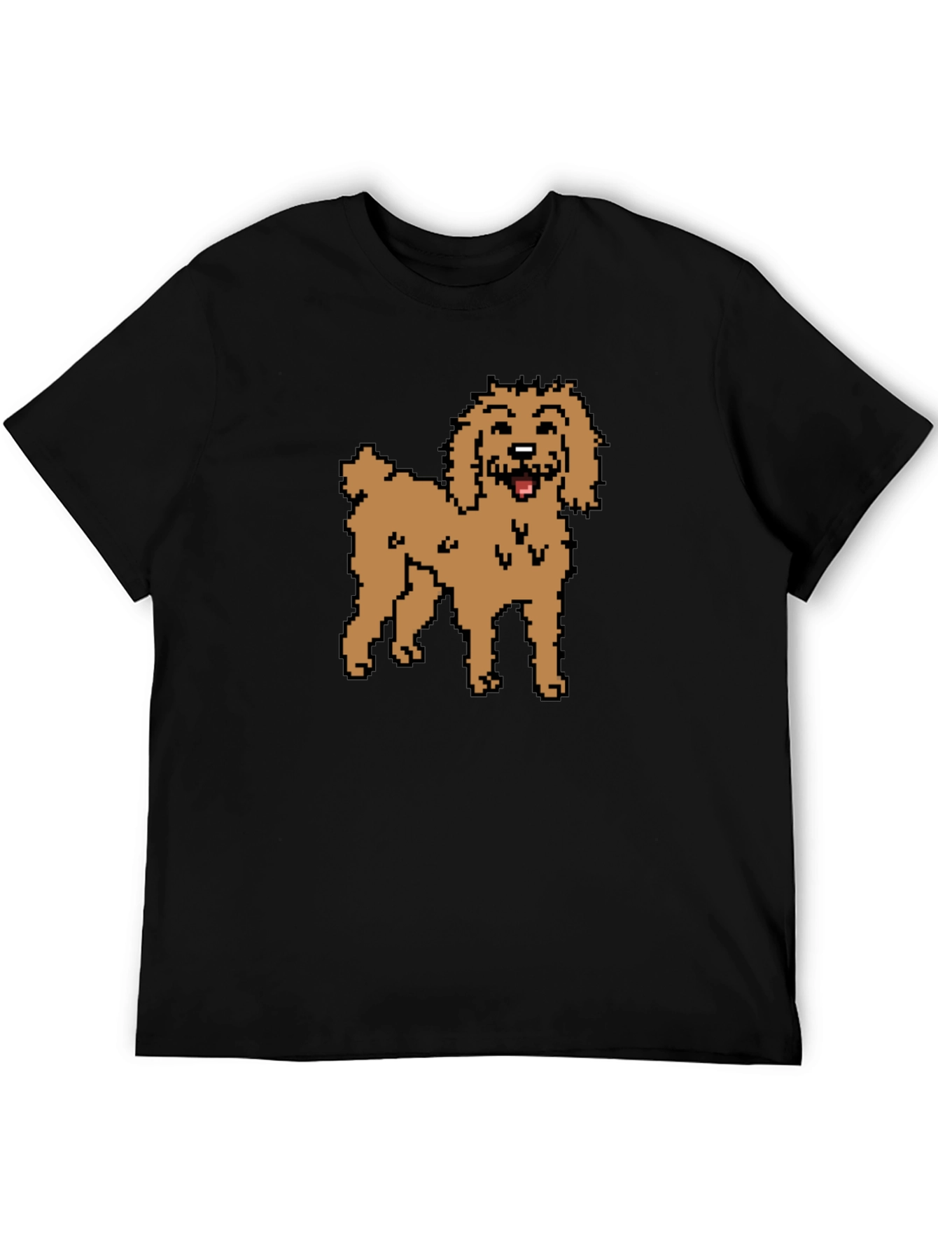 Pixel Dog T-Shirt - Cute Retro Style