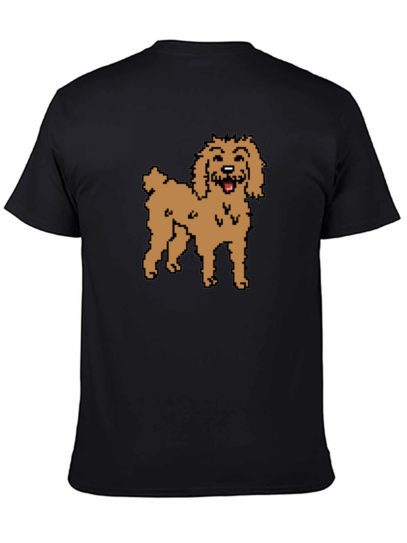 Pixel Dog T-Shirt - Cute Retro Style