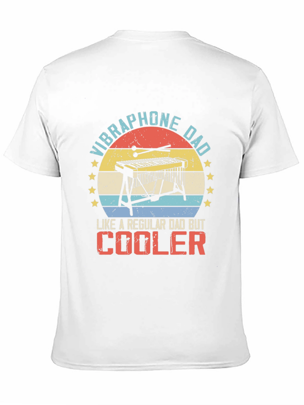 Vibraphone Dad T-Shirt - Cool Dad Tee