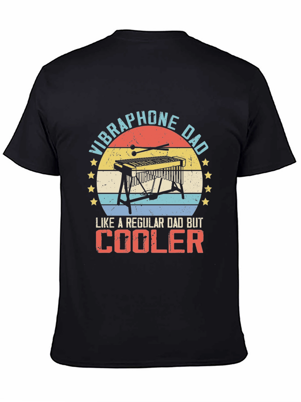 Vibraphone Dad T-Shirt - Cool Dad Tee