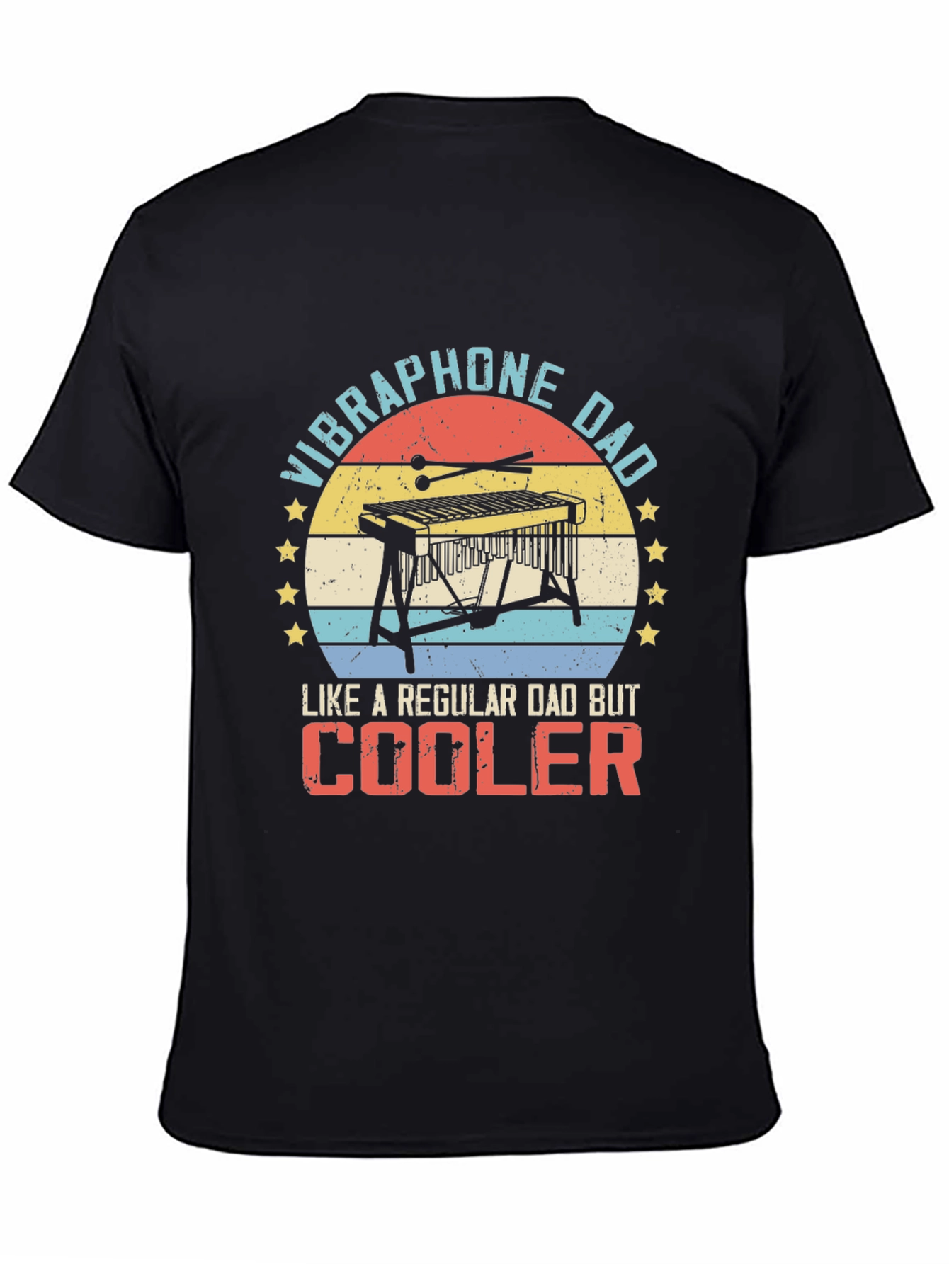 Vibraphone Dad T-Shirt - Cool Dad Tee