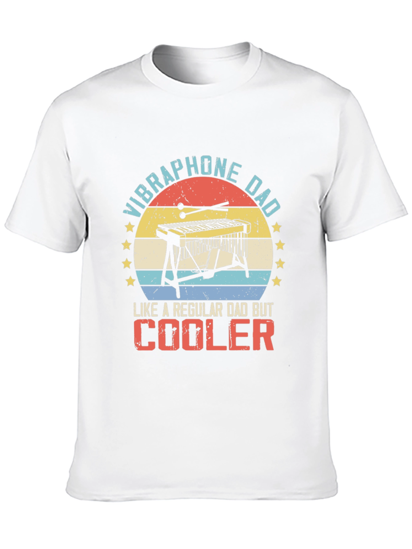 Vibraphone Dad T-Shirt - Cool Dad Tee