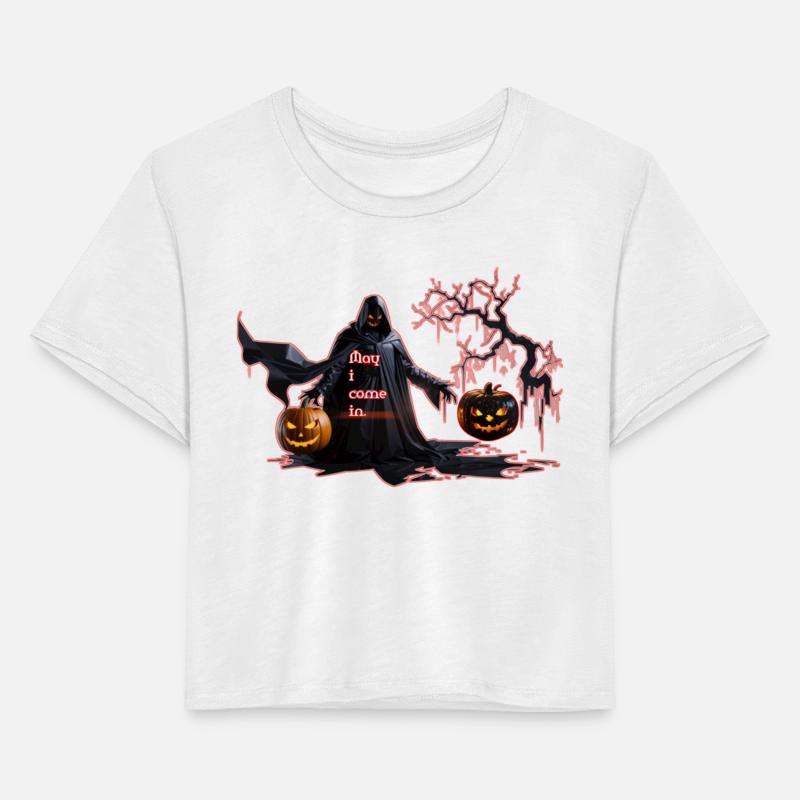 " May i come in " - Halloween is calling you.