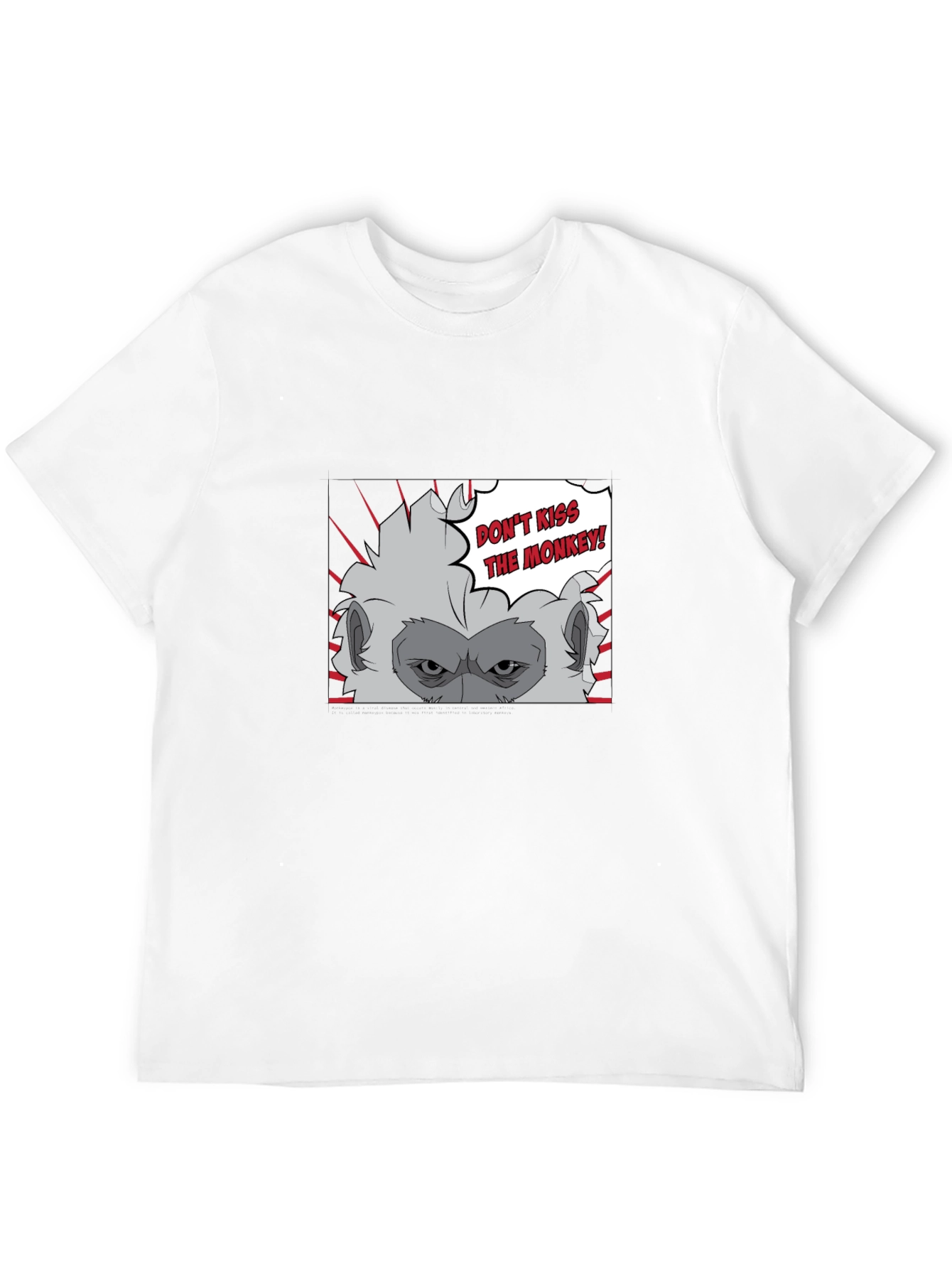 Dont Kiss the Monkey Graphic Tee