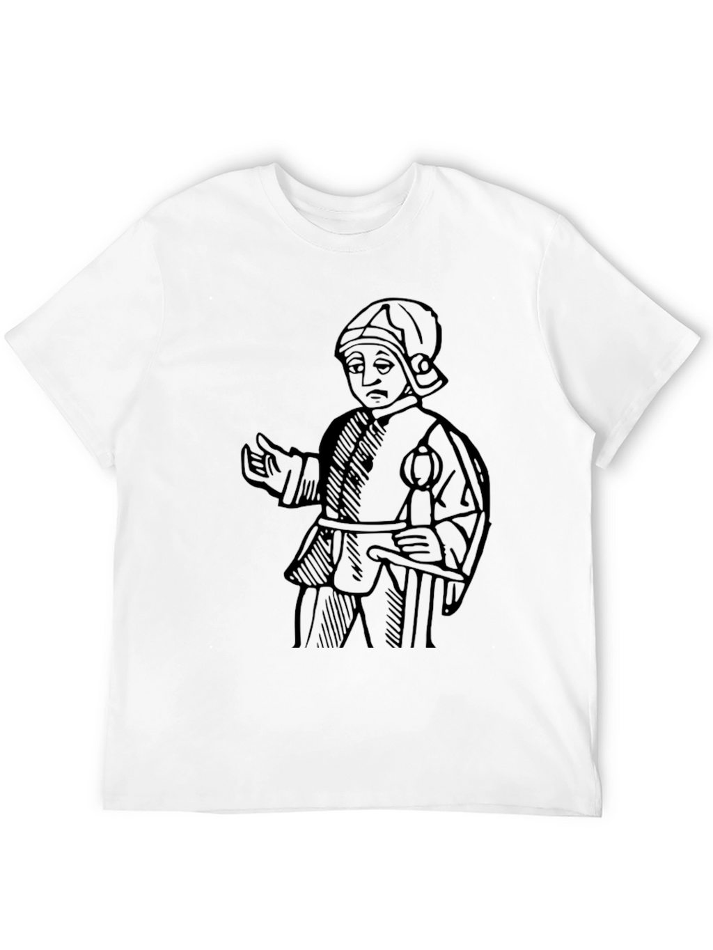 Medieval Man Black T-Shirt