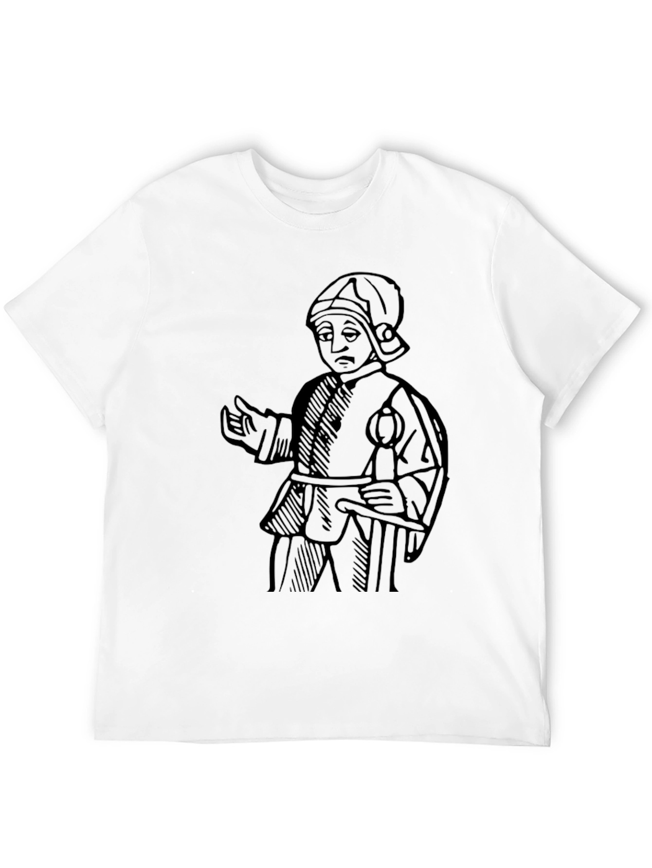Medieval Man Black T-Shirt