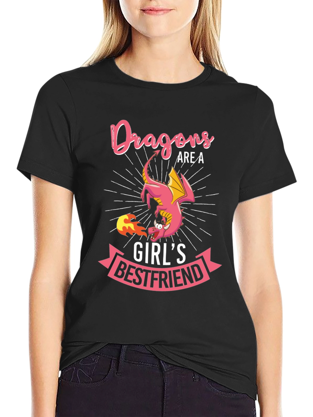 Dragons Are a Girls Best Friend T-Shirt