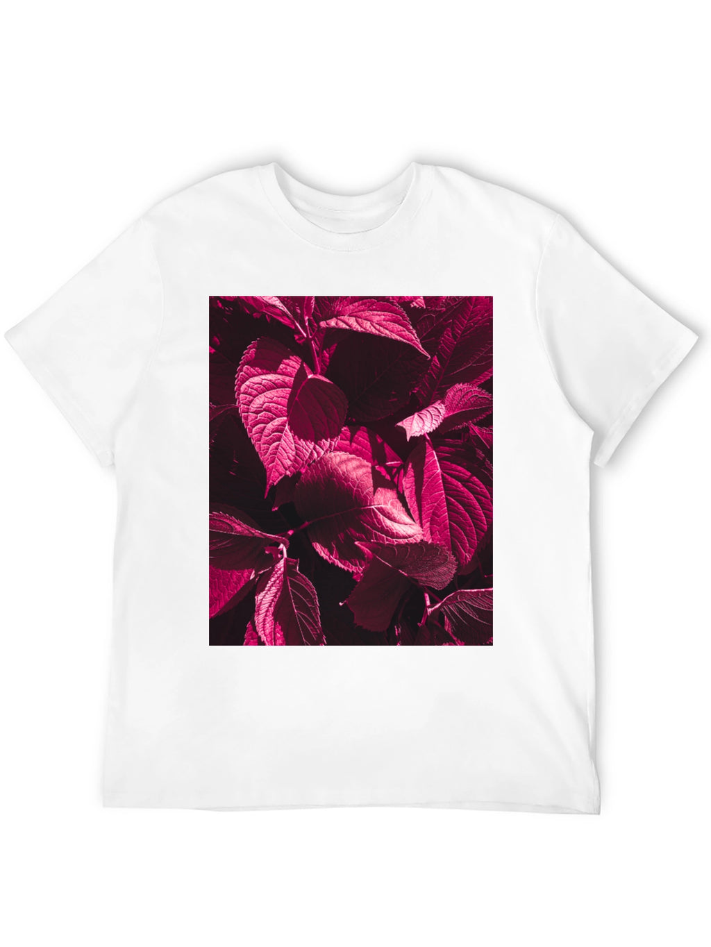 Burgundy Botanical T-Shirt