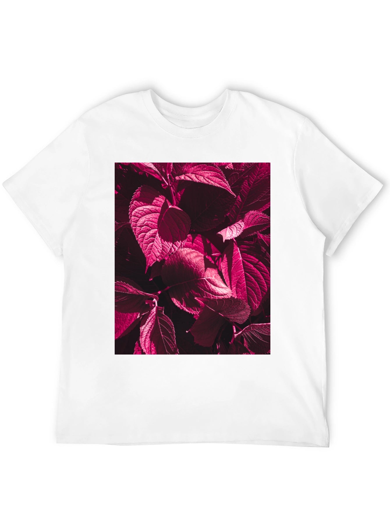Burgundy Botanical T-Shirt