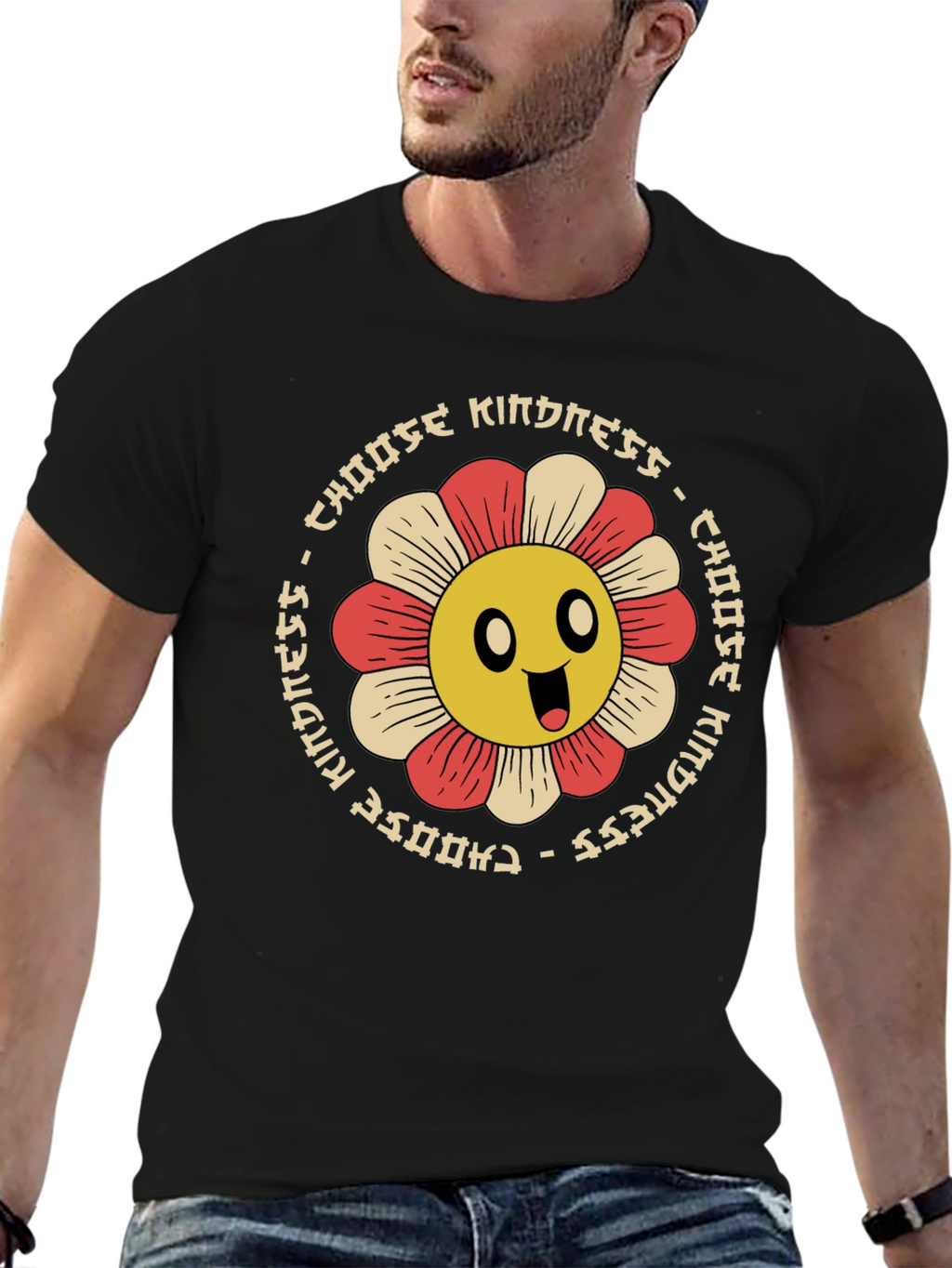 Choose Kindness Flower Graphic Tee