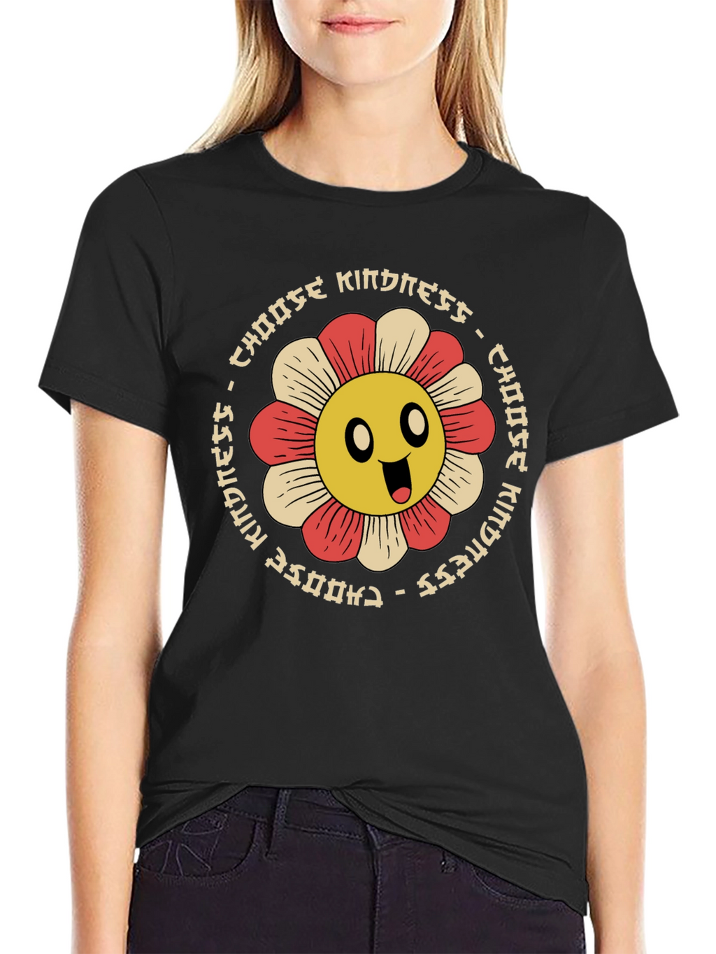 Choose Kindness Flower Graphic Tee