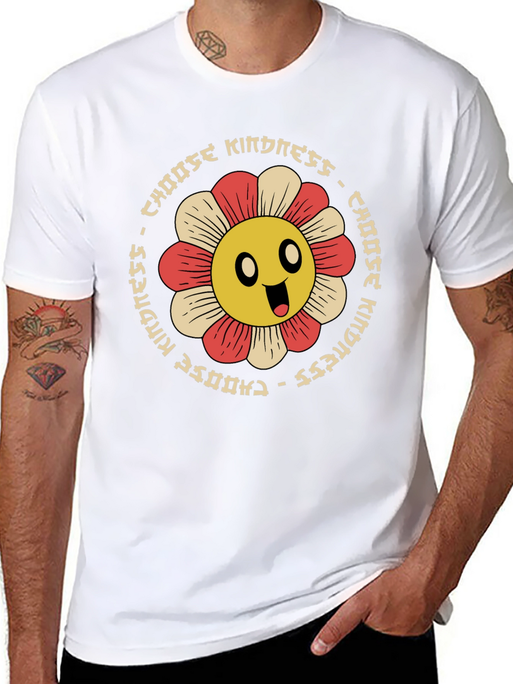 Choose Kindness Flower Graphic Tee