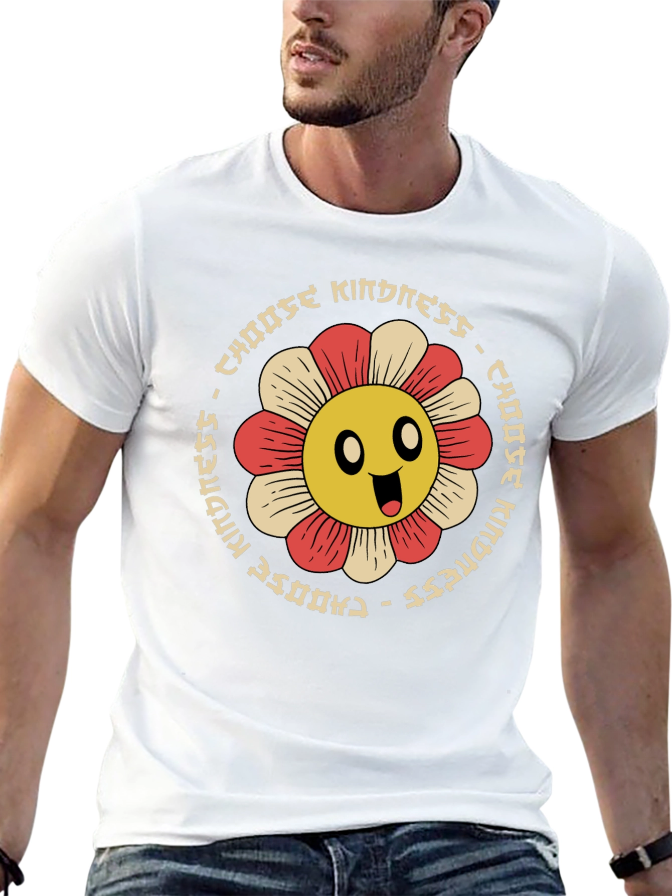 Choose Kindness Flower Graphic Tee