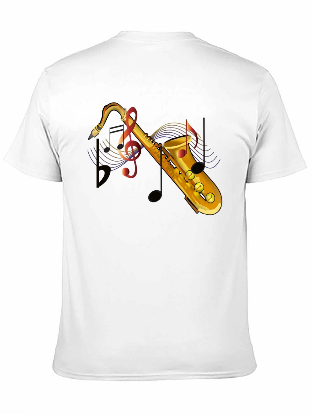 Saxophone Music Lover Graphic T-Shirt